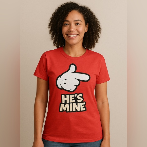 He’s Mine Tee-shirt - Picture 4 of 5